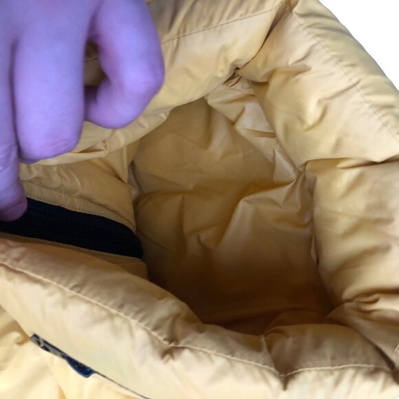 ZARA Puffer Jacket Large Yellow - Picture 9 of 11